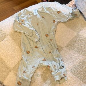 Gerber Seafoam Turtle Print Footie